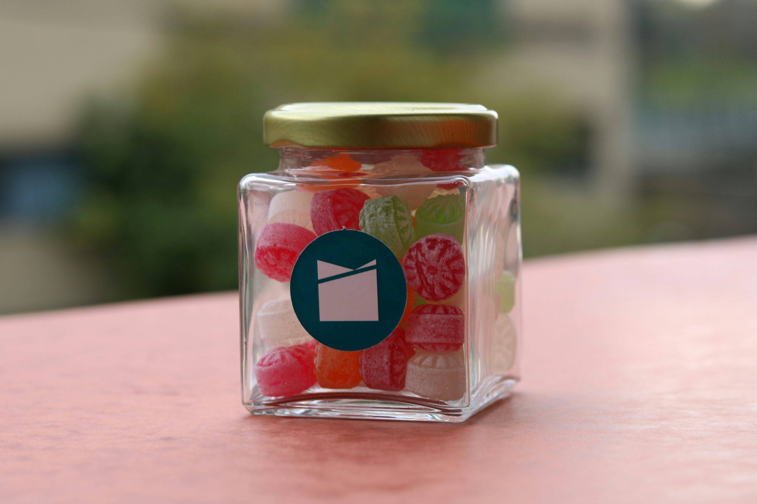 streaming setup with donation jar